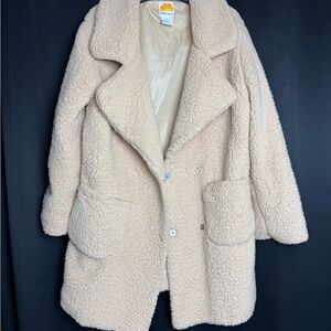 Cozy Cream Sherpa Coat